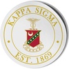 Kappa Sigma Circle Crest – Shield Decal