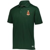 Kappa Sigma Greek Crest Emblem Defer Polo X-Large Forest/White