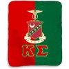 Kappa Sigma Two Tone Sherpa Lap Blanket