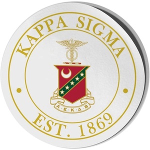 Kappa Sigma Circle Crest – Shield Decal