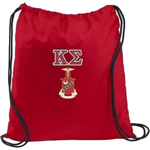 Kappa Sigma Crest Shield Cinch Sack