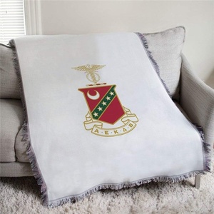 Kappa Sigma Full Color Crest Afghan Blanket Throw
