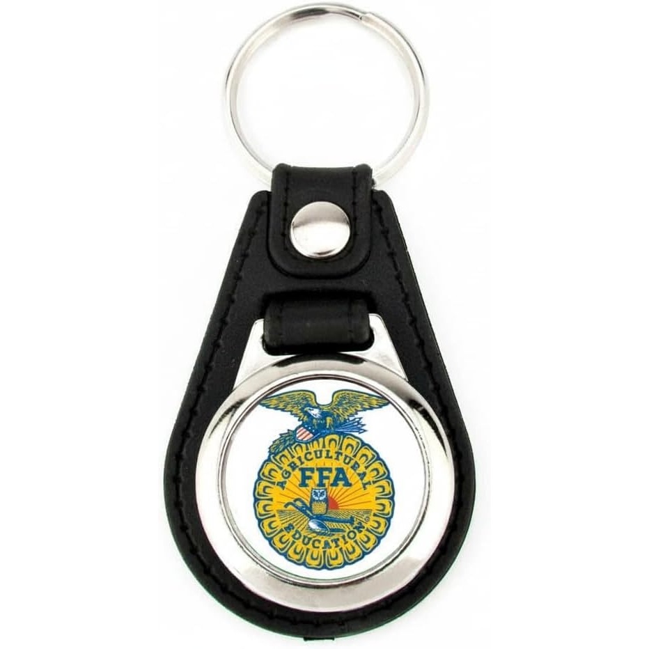 image:imageFFA National FFA Organization Leatherette Teardrop Key Chain