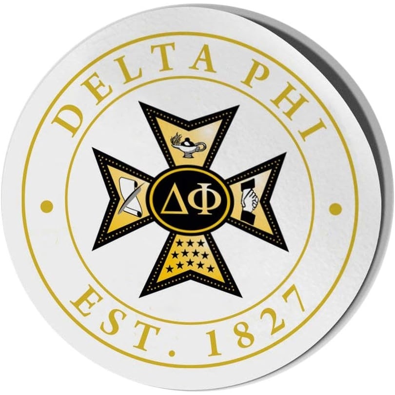 image:imageDelta Phi Circle Crest Shield Decal