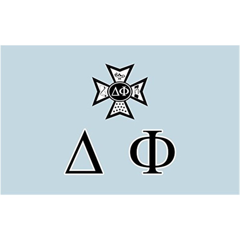 image:imageDelta Phi Flag Decal Sticker
