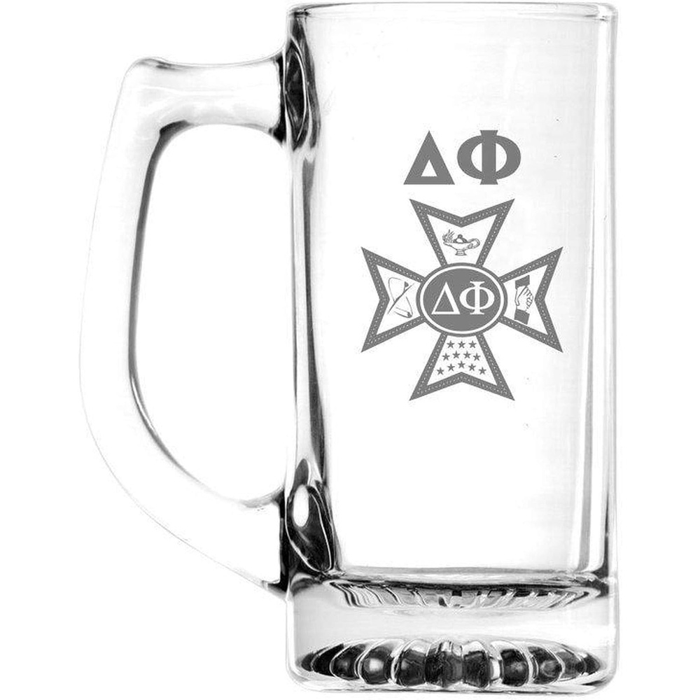 image:imageGreekgear Delta Phi Glass Engraved 25 Ounce Mug