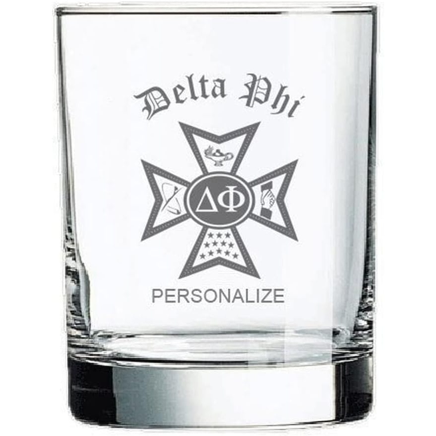 image:imageGreekgear Delta Phi Old Style Glass Transparent