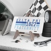 Delta Phi Year License Plates