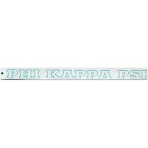 Phi Kappa Psi Long Window Decal