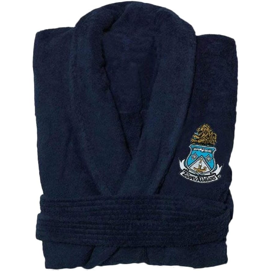 image:imageAlpha Delta Pi Bathrobe Navy