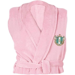 Delta Zeta Bathrobe Light Pink