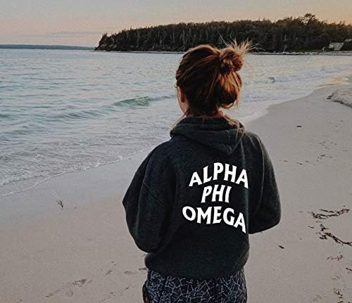 image:imageGreekgear Alpha Phi Omega Social Hooded SweatshirtBlack