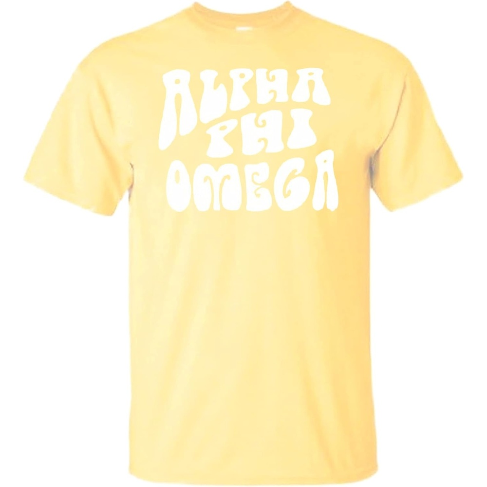 image:imageAlpha Phi Omega Sorority Shag TShirtMaize