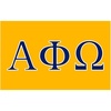Alpha Phi Omega Flag Decal Sticker