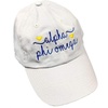 Alpha Phi Omega Hearts Ball Cap(White)