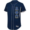 Alpha Phi Omega Lettered Baseball Jersey(Navy/White)