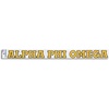 Alpha Phi Omega Long Window Decal