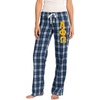 Alpha Phi Omega Women’s Flannel Plaid Pant – PJ’s(Navy Blue)