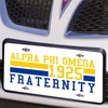 Alpha Phi Omega Year License Plate