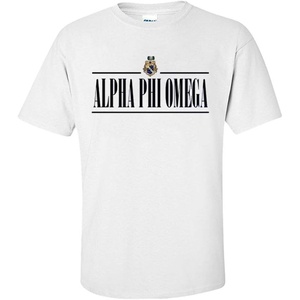 Alpha Phi Omega 2020 Crest Tee Small White(White)