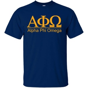 Alpha Phi Omega Bar Tee(Navy Blue)