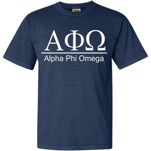 Alpha Phi Omega Heavyweight T-Shirt(Midnight)