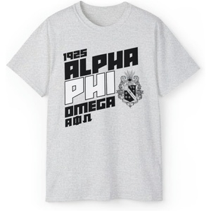 Alpha Phi Omega Upstanding Tee(Sports Grey)