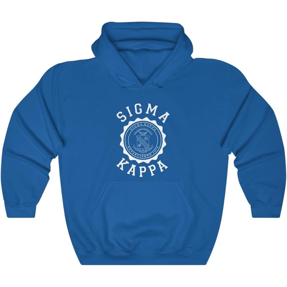 image:imageSigma Kappa Unisex College Seal HoodieRoyal