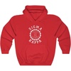 Sigma Kappa Unisex College Seal Hoodie(Red)