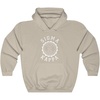 Sigma Kappa Unisex College Seal Hoodie(Sand)