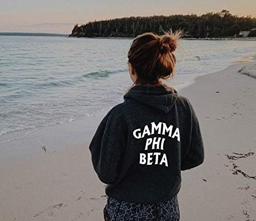image:imageGreekgear Gamma Phi Beta Social HoodieBlack