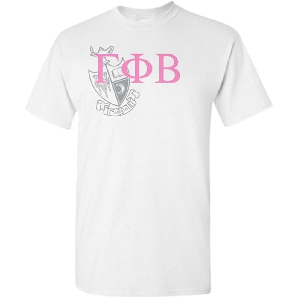image:imageGamma Phi Beta Greek Crest TShirtLight Grey