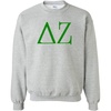Greekgear Gamma Phi Beta University Crewneck Sweatshirts(Light Grey)