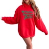 Alpha Gamma Delta Script Heart Greek Hoodie(Red)