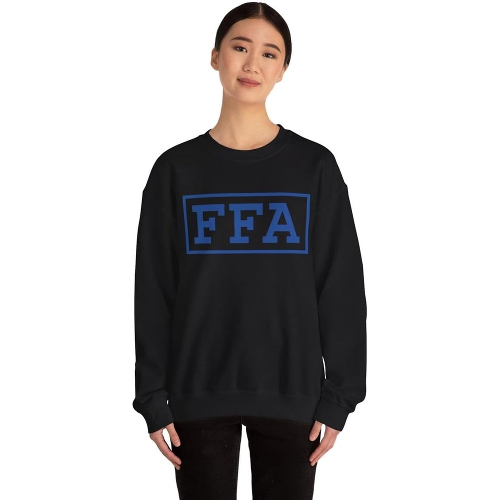 image:imageGreekgear FFA National FFA Organization Box CrewnecksBlack