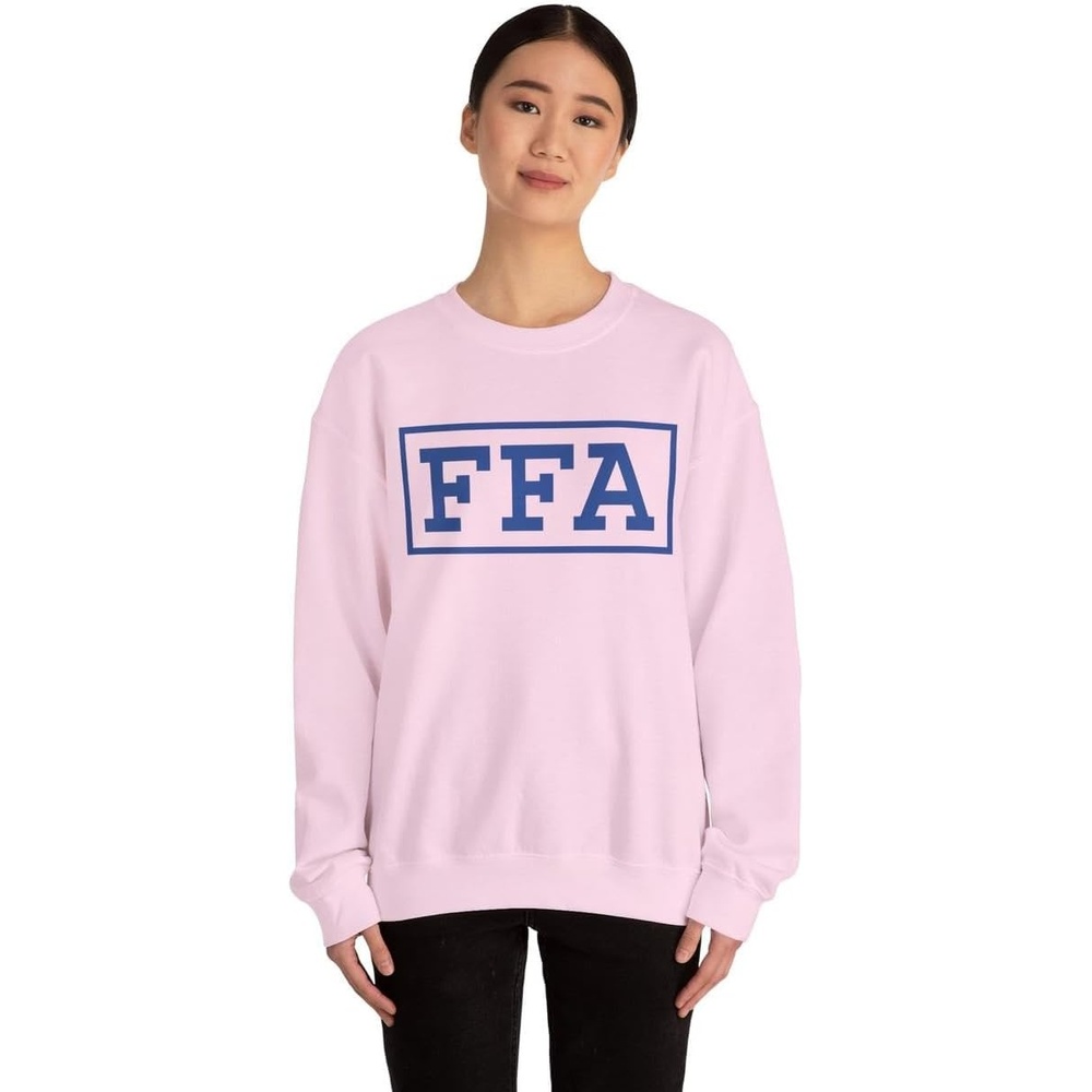image:imageGreekgear FFA National FFA Organization Box CrewnecksLight Pink