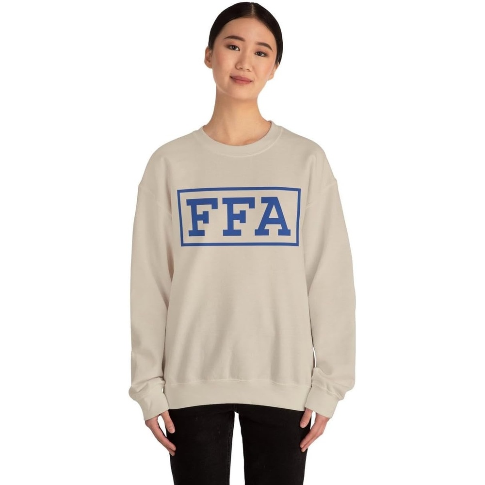 image:imageGreekgear FFA  National FFA Organization Box CrewnecksSand