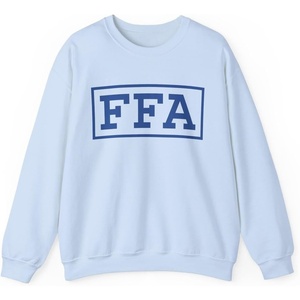 Greekgear FFA – National FFA Organization Box Crewnecks(Light Blue)