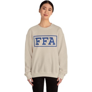 Greekgear FFA – National FFA Organization Box Crewnecks(Sand)