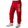 Greekgear Mens Kappa Alpha Psi Lettered Sweatpants(Red)