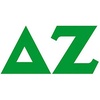 Delta Zeta Big Greek Letter Window Sticker Decal 8 Inches Kelly Green(Kelly Green)